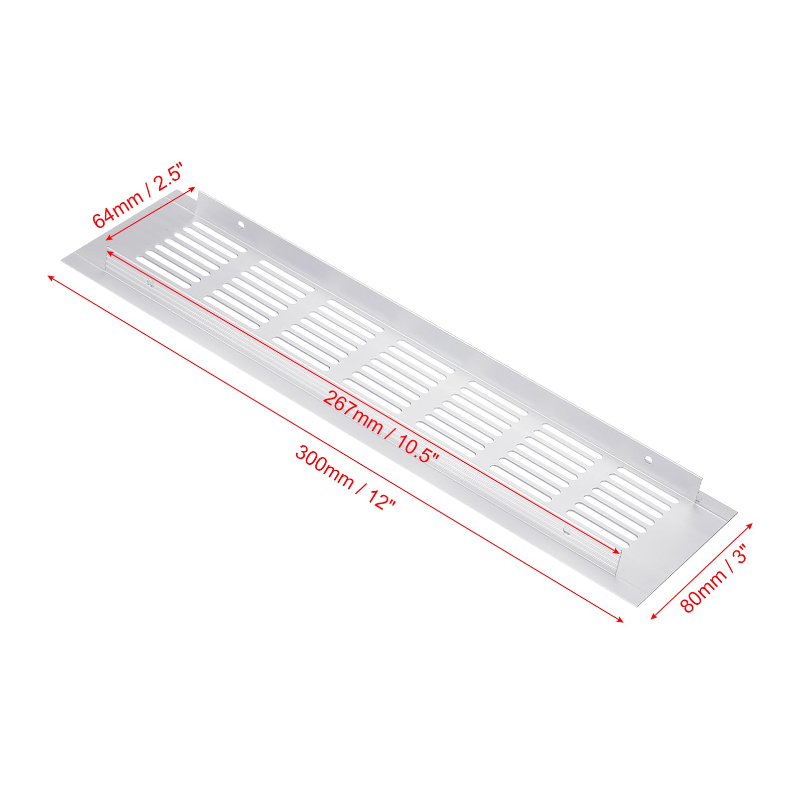 PATIKIL 12 x 3 Inch Door Air Vent Cover - Image 2