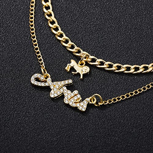 Astrological Aries Layered Necklace