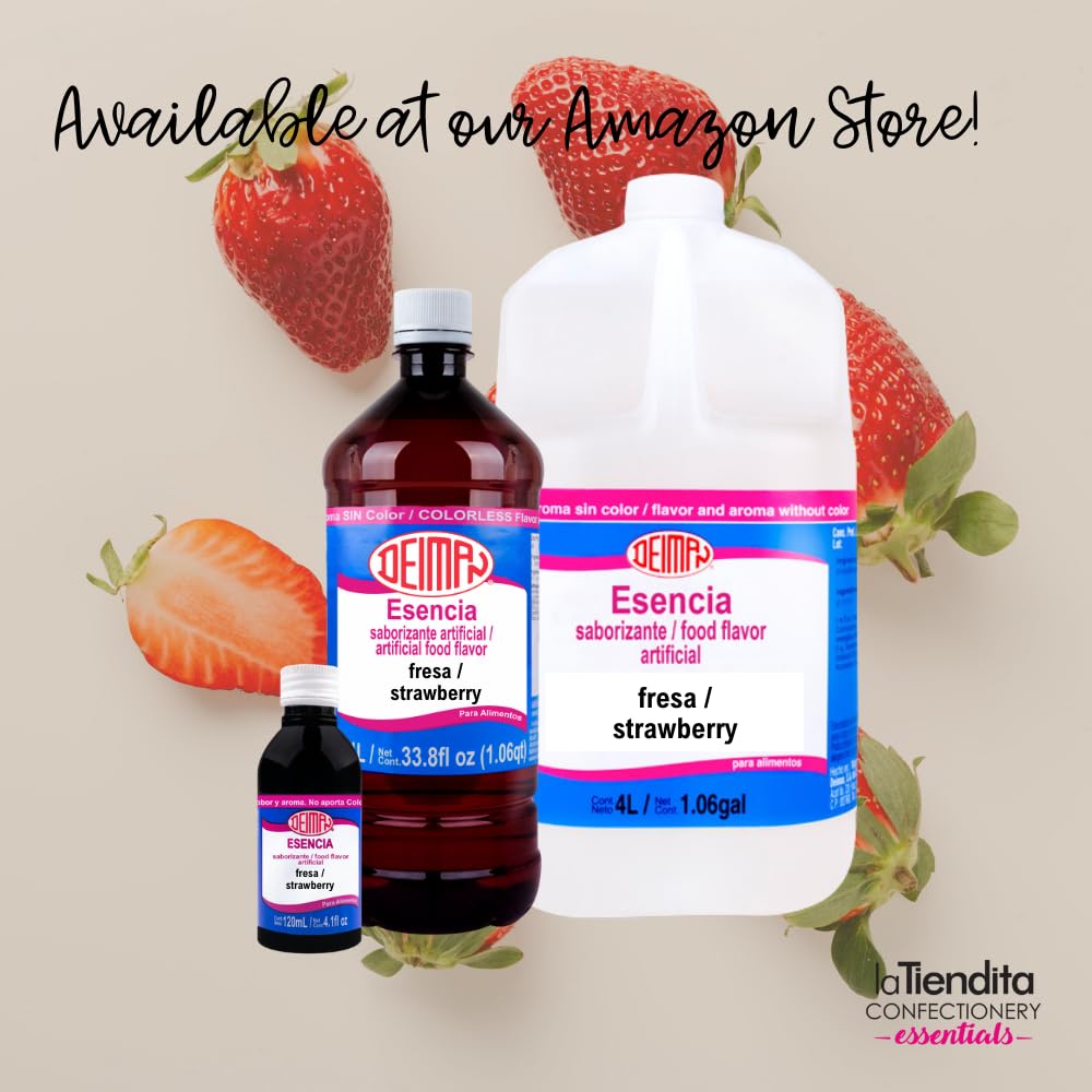 Deiman Artificial Food Flavor Strawberry E (1 Liter)