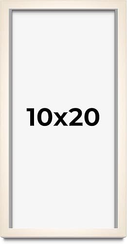 Miniatura 1 de Marco de fotos de madera real de 10 x 20 pulgadas de ancho de 0.75 pulgadas  Profundidad del marco interior de 0.5 pulgadas  Marco de fotos
