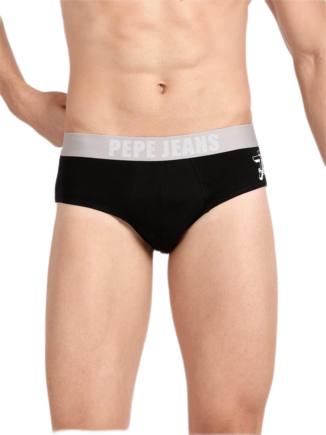 pepe jeans Men's Cotton Blend Brief-picture-22
