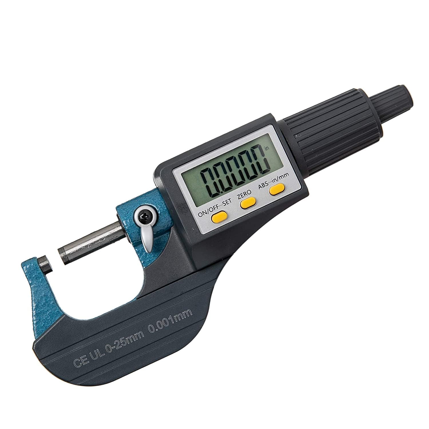S.R Digital Outside Micrometer Screw Gauge 0-25mm With Lcd Display & Carry Case Ideal For Accurate Measuring Dimensions In Inches & MM (0.001mm) Resolution,+/-0.0001" Accuracy-picture-18