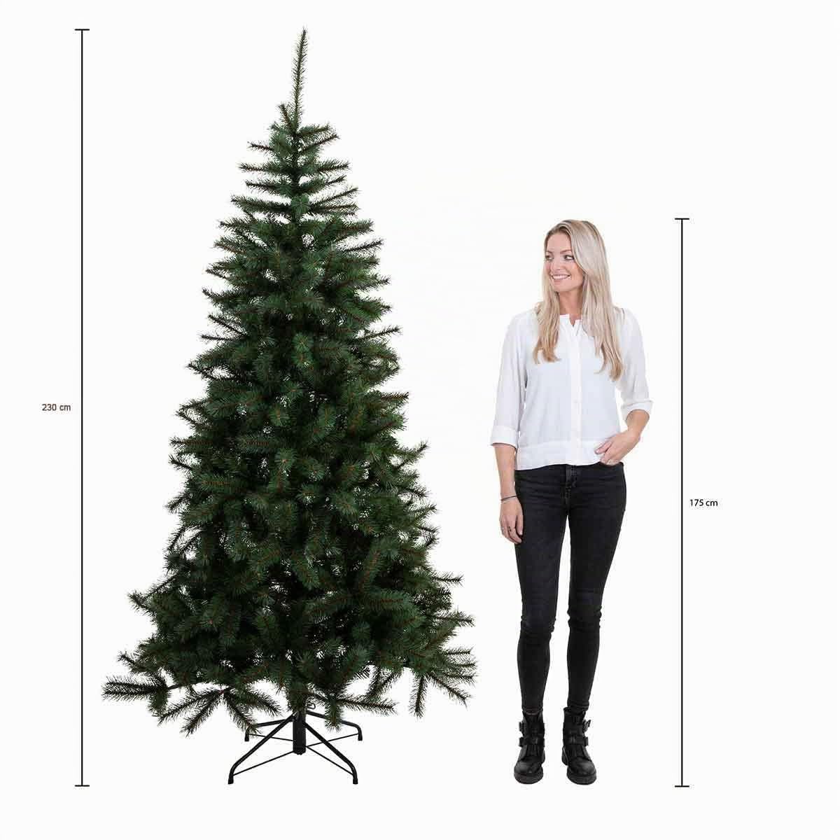 Triumph Tree - Tsuga Sapin de Noel Vert Tips 978 - h230xd147cm