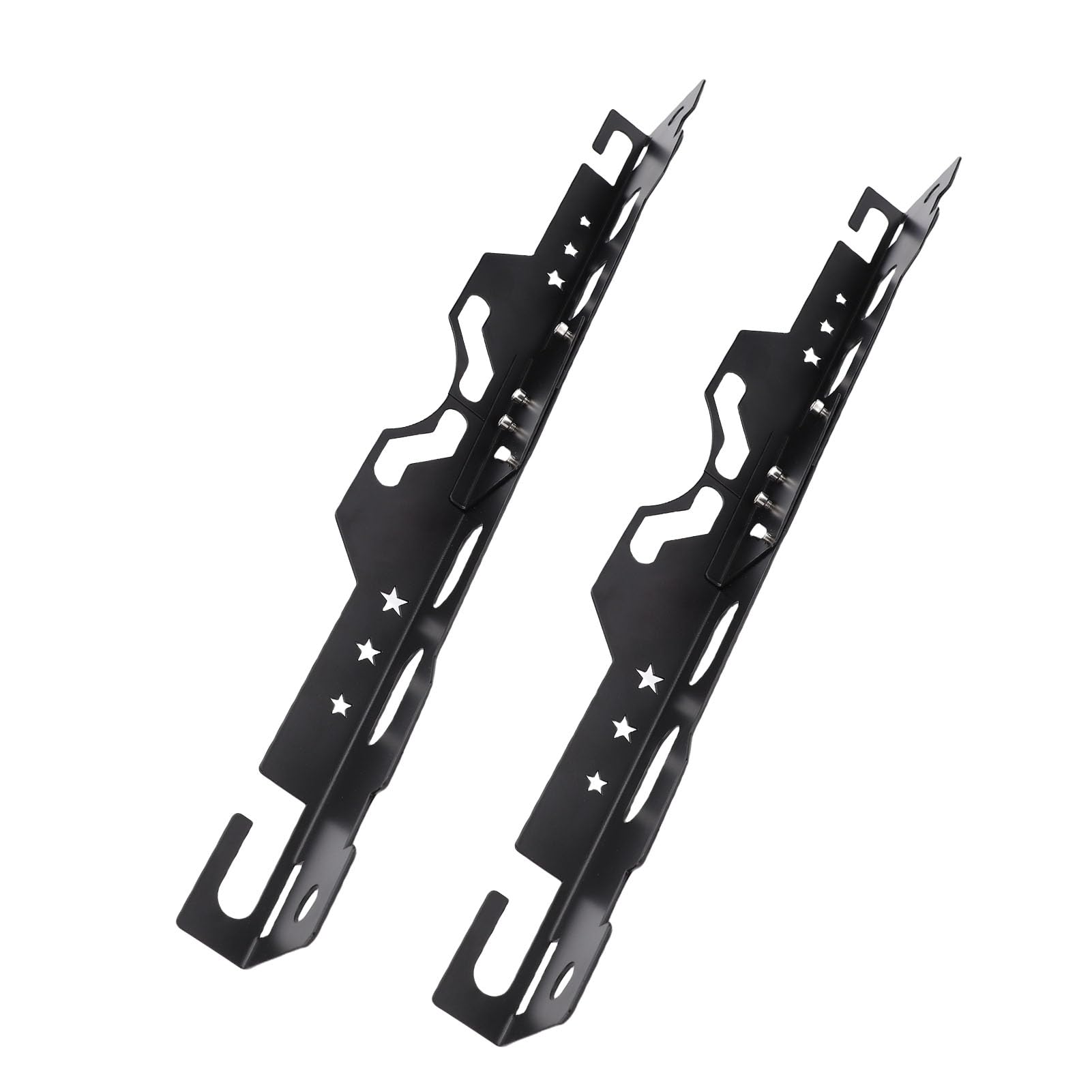 Ymiko Wheel Alignment Tool Plate Accurate Measurement Efficient Secure Groove for Cars SUVs (Matte Black)