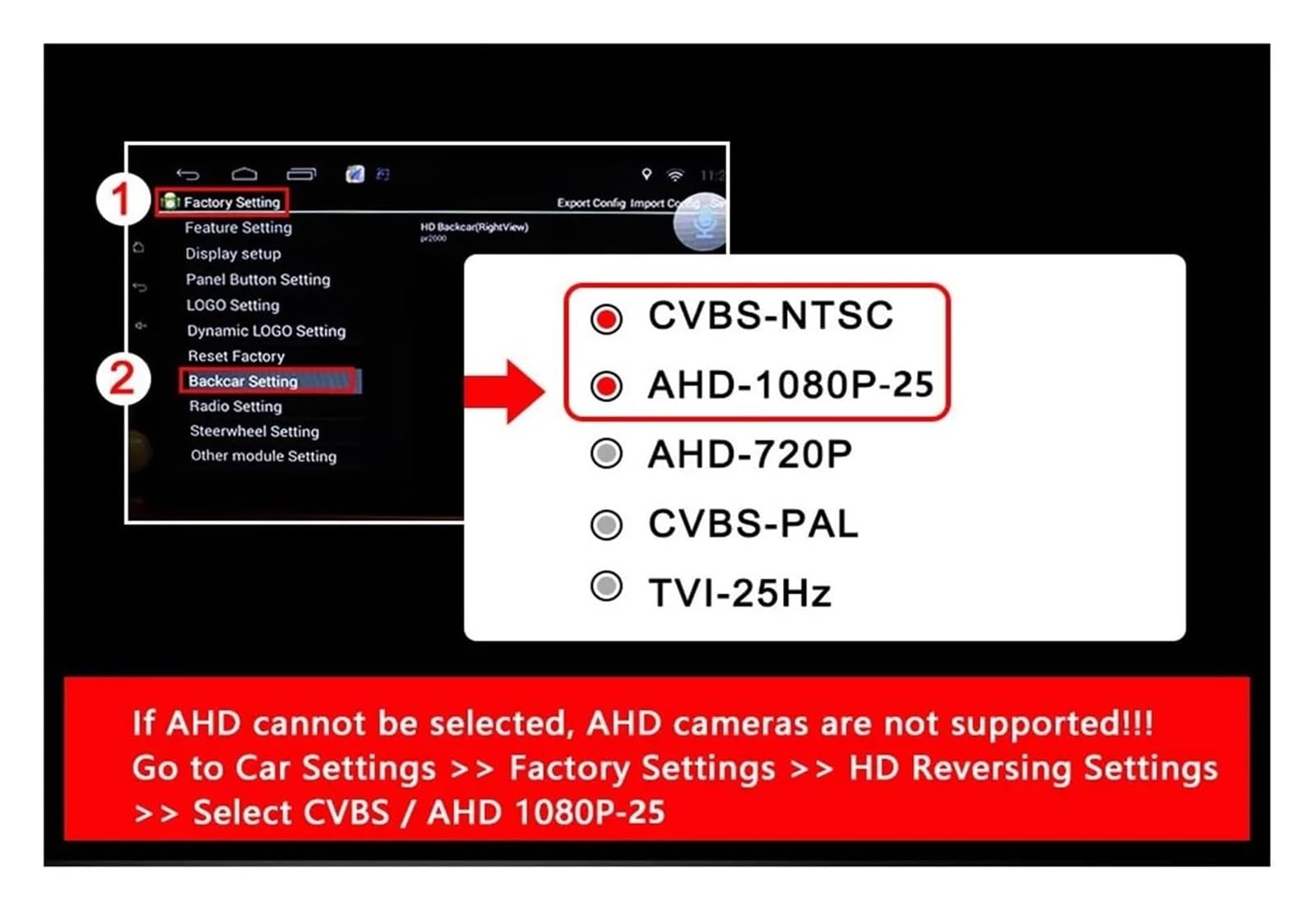 Grados Cámara Visión Trasera para Kadjar 2015-2019 Clio 3 4 2005-2019 Monitor Estacionamiento Reversa 170 Grados AHD 1920x1080P Cámara Visión Trasera Vehículo Frontal(CVBS AHD 1080P)