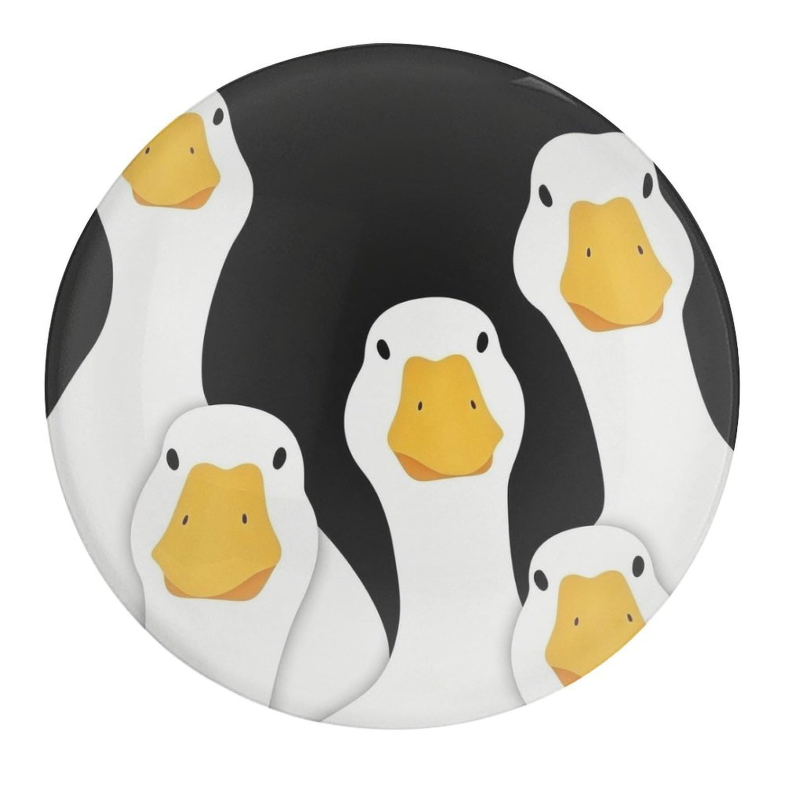 Fekiloot Style Funny Duck Refrigerator Magnet Fridge Magnet4 Pcs