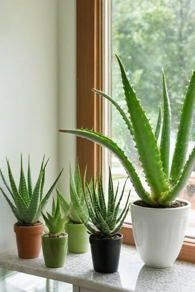 Live Aloe Vera Plant for Bedroom | Oxygen Producing Plant, 1 healthy plant,  without pot : Amazon.in: Garden & Outdoors