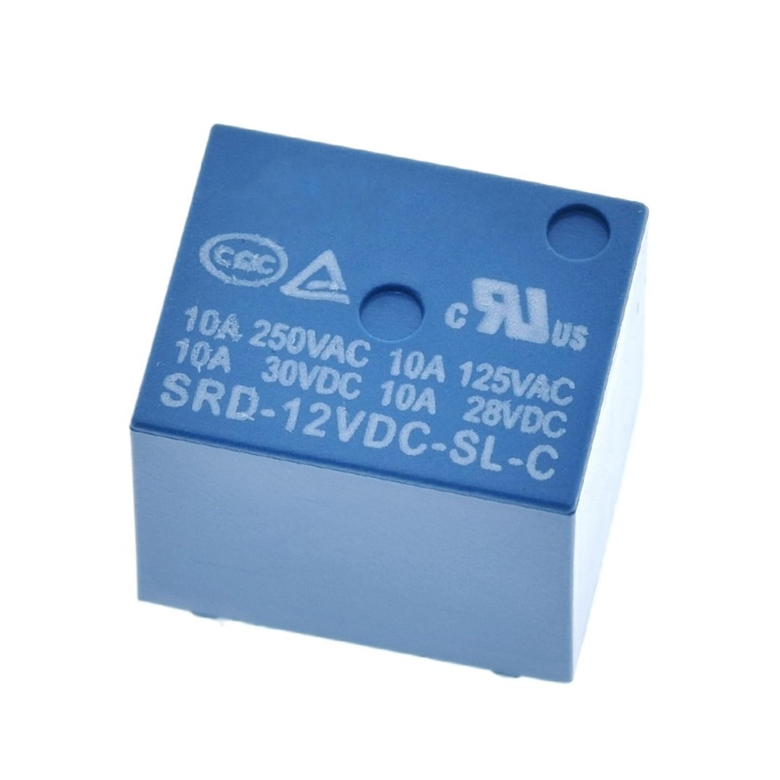 Relé SRD-03VDC-SL-C de 3V y 5 pines para proyectos electrónicos 2