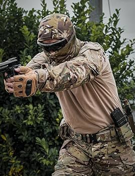SINAIRSOFT Men's Tactical Uniform Combat Pants Shirt with