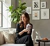 Portavelas Italiano Hecho a Mano – Florero de Arte Moderno con Diseño de Rostro Femenino, Frasco de Aromaterapia Elegante para Decoración de Mesa (Labios de Seis Colores) 5