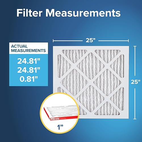 Vista 57 de Filtrete - Filtro de aire MERV 11 y MPR 1000, 20x24x1 pulgadas, filtro electrostático plisado de 1 pulgada para 3 meses, para caldera y aire