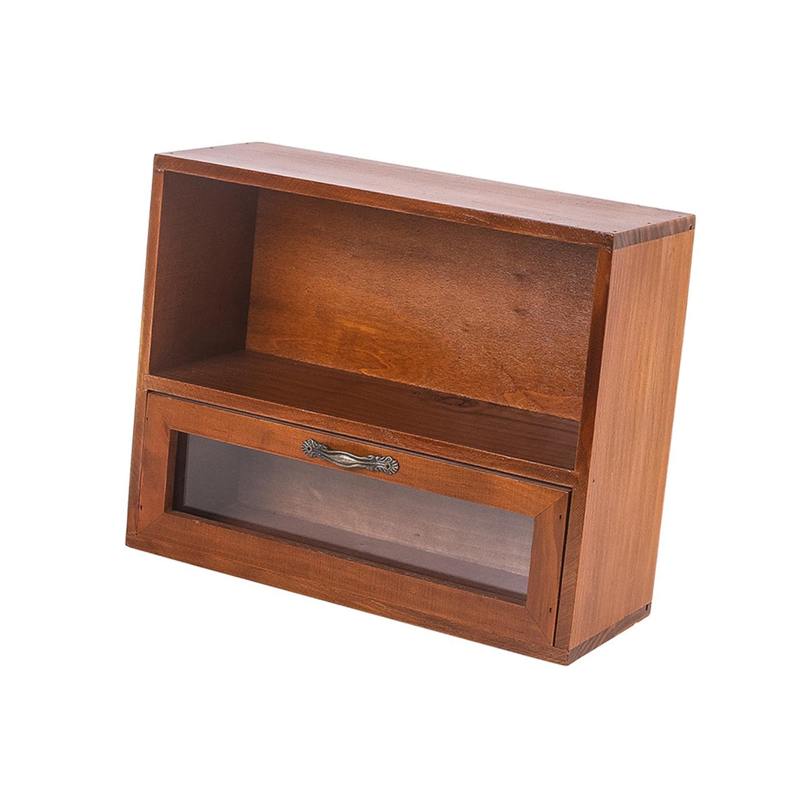 Étagère de bureau à 2 niveaux pour une routine beauté et café matinale zen