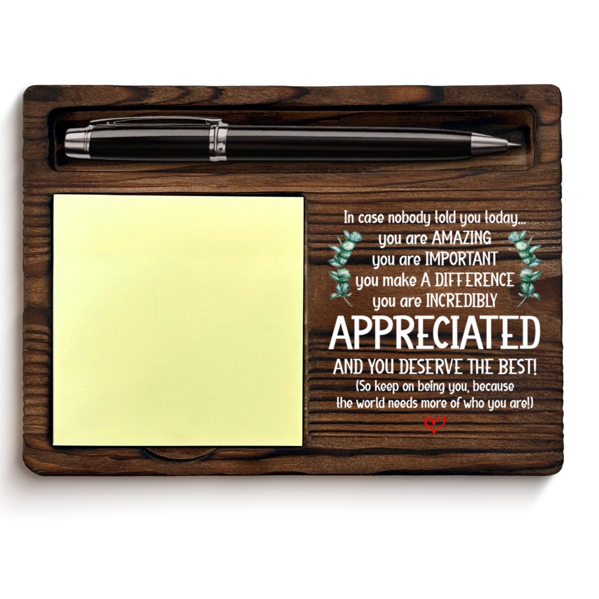 Thank You Gifts for Women Men, Appreciation Gifts for Coworkers Boss Teacher, May You Be Proud of the Work You Do Sticky Note Holder for Office Desk Decor — Amazon image 9
