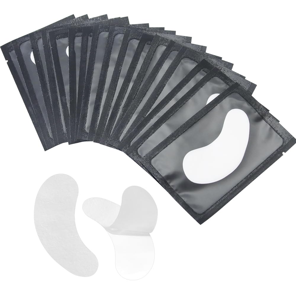 ANNAFRIS 100Paare Augenpads Wimpernverlängerung Eye Patches für Wimpern Extensions