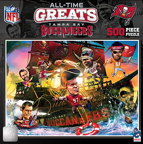 Tampa Bay Buccaneers All-Time Greats puzzle 500 pièces par MasterPieces
