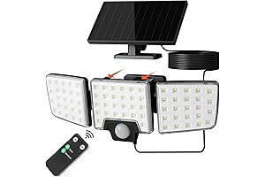 Lepre Outdoor Solar Security Lights