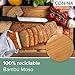 Coninx Tabla de Cortar Trinchar Tabla de Bambú - 45 cm x...