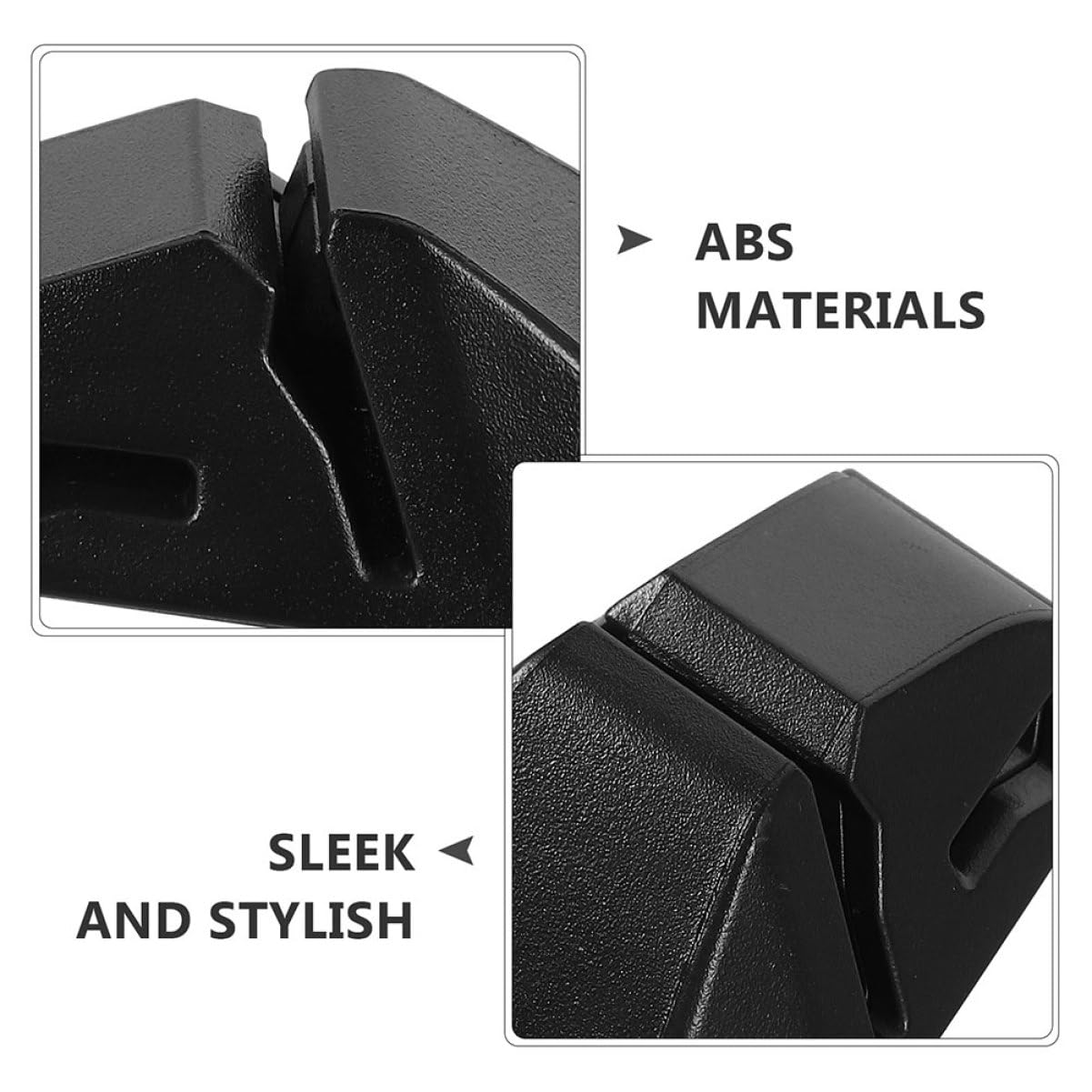 Clip de Carte pour Voiture, Présentoir Compact ABS Noir pour Tableau