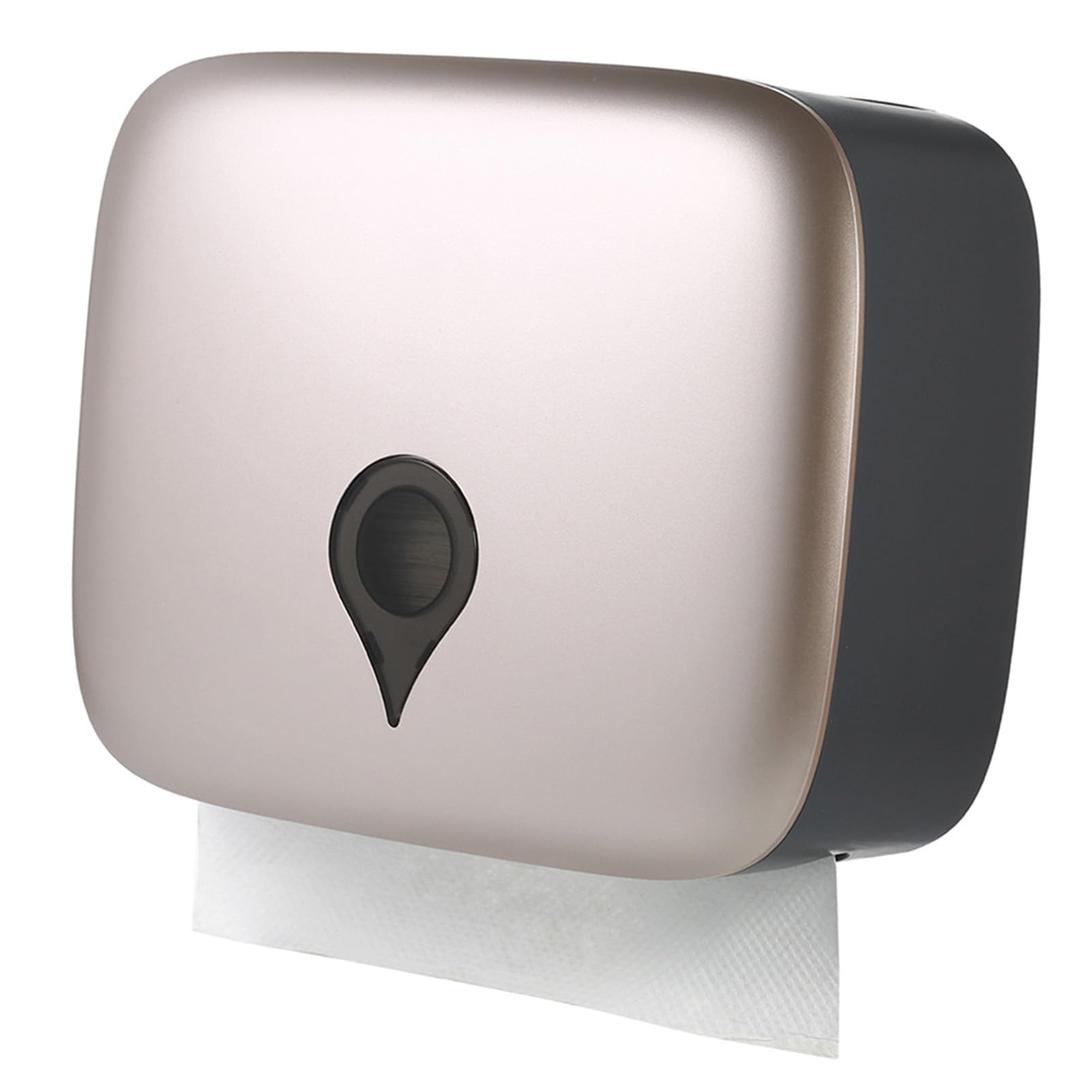 Paper Towel Dispenser, Multifold Paper Towel Dispenser Nfold Hand Towel Holder Wallmounted Hand Towel Holder Home (Champagne Gold)