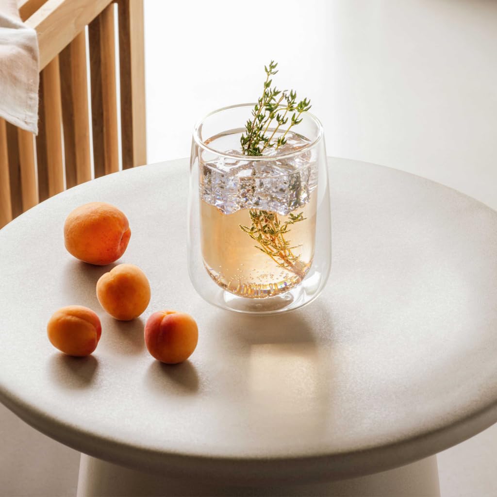 Villeroy & Boch Artesano Hot&Cold – Set 2 Bicchieri Per Latte Macchiato A Doppia Parete, 360 Ml, In Vetro Borosilicato