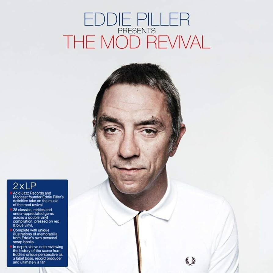 Eddie Piller Presents The Mod REVIVAL [Blue and Red Vinyl