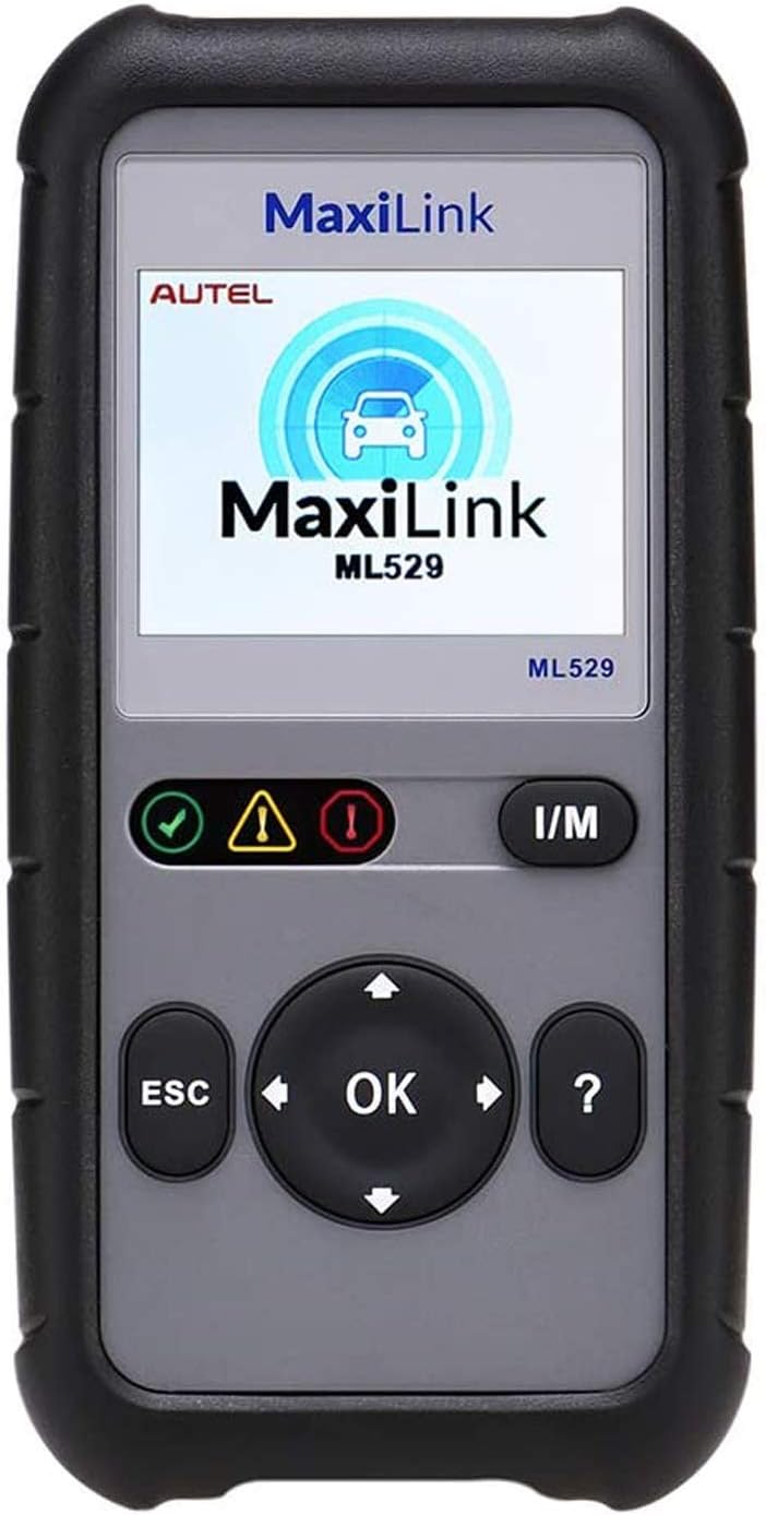 Autel OBD2 Scanner Maxilink ML529, 2026 Code Reader Full OBD2 Functions for Turning Off Engine Light O2 Sensor Test AutoVin DTC Lookup Free Online Update