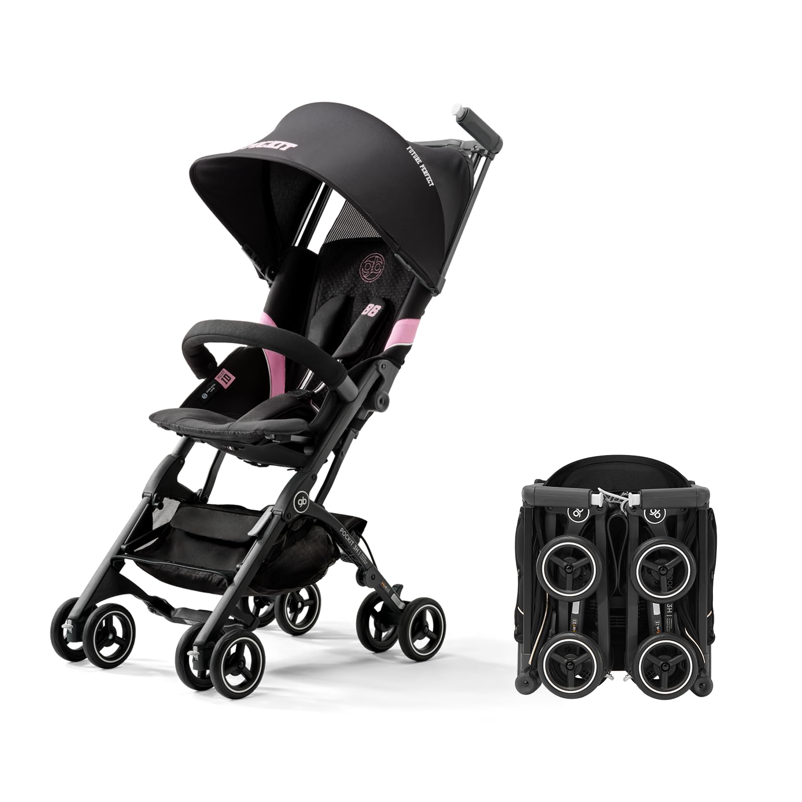 gb Pockit+ Stroller: Ultra Compact Travel Stroller -9