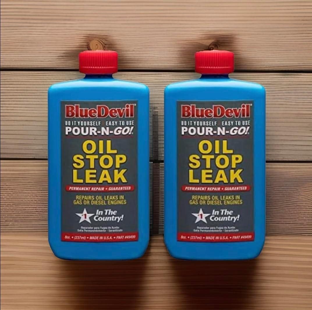 49499 Oil Stop Leak - 8 Ounce (Pack of 2). Proven Results. Best Oil Leak Stop on The Market.