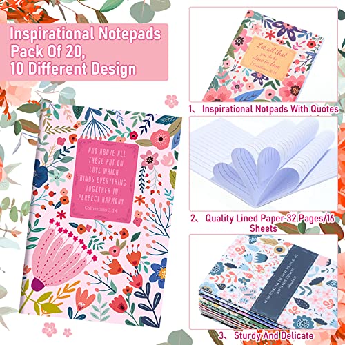 Carnet de notes inspirant petit format ligné pour calendriers et organisateurs