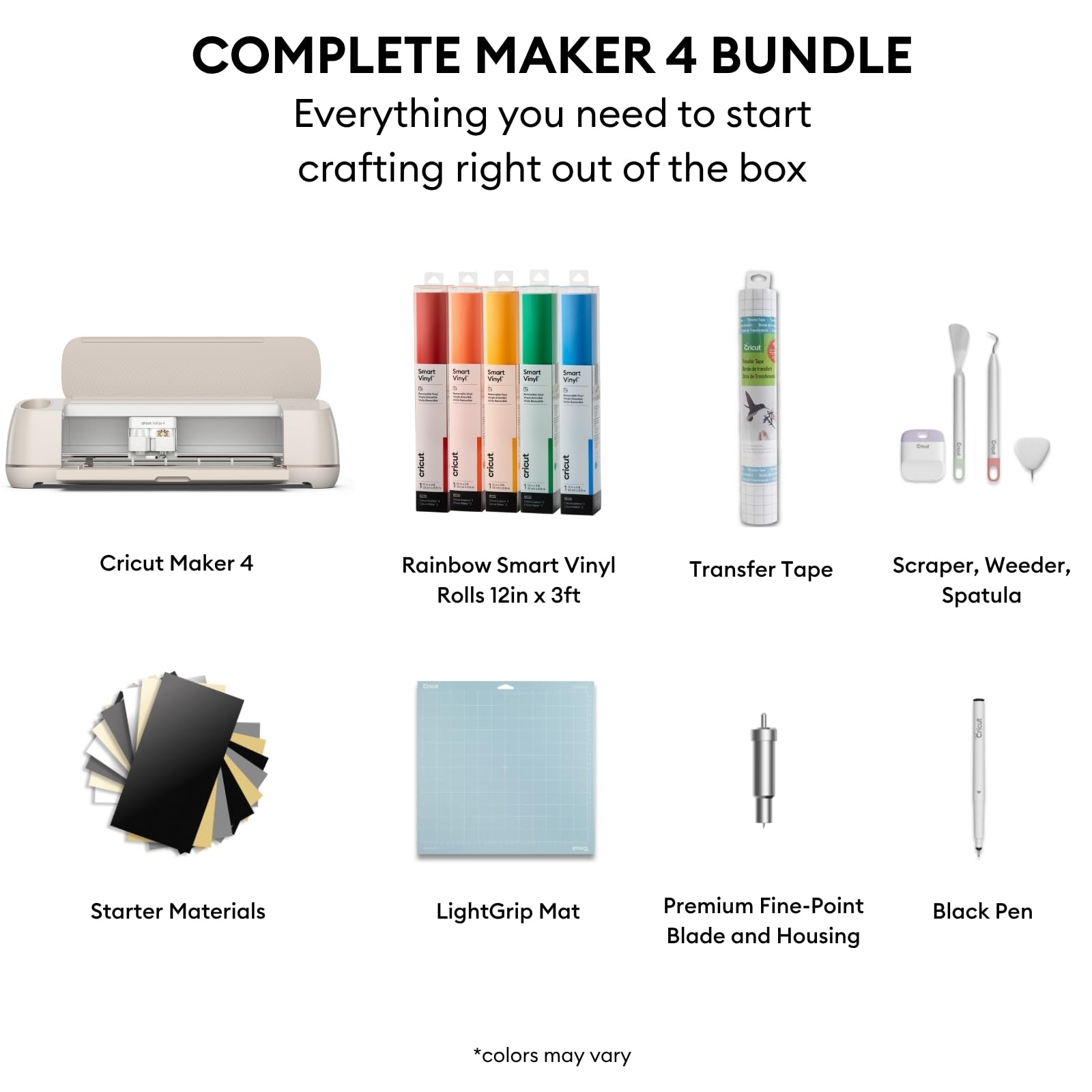 Amazon.co.jp: Cricut Maker 4 カッティングマシン レインボースマート