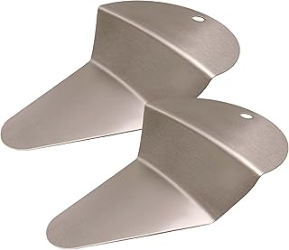 ARREBOL 2 Pack First Slice Pie Server Spatula, Pie Crust Cutter Tool, Stainless Steel