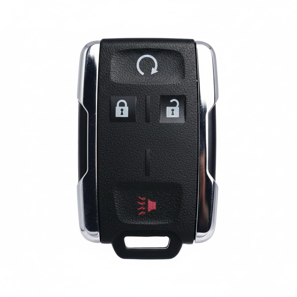 Key Fob Remote Replacement Fits for Chevy Silverado GMC Sierra 1500 2500 3500 2014 2015 2016 2017 2018 2019 2020 GMC Canyon Chevrolet Colorado 2015-2021 Keyless Entry Remote Start M3N-32337100