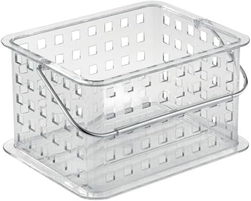 InterDesign Cesta Clarity, pequeña, transparente