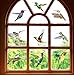 Kolibri Fenster Haftet Vogel Fenster Aufkleber Anti-Kollision Fenster Haftet Abziehbildern an für Glasfenstertür Zuhause (9 Stücke)
