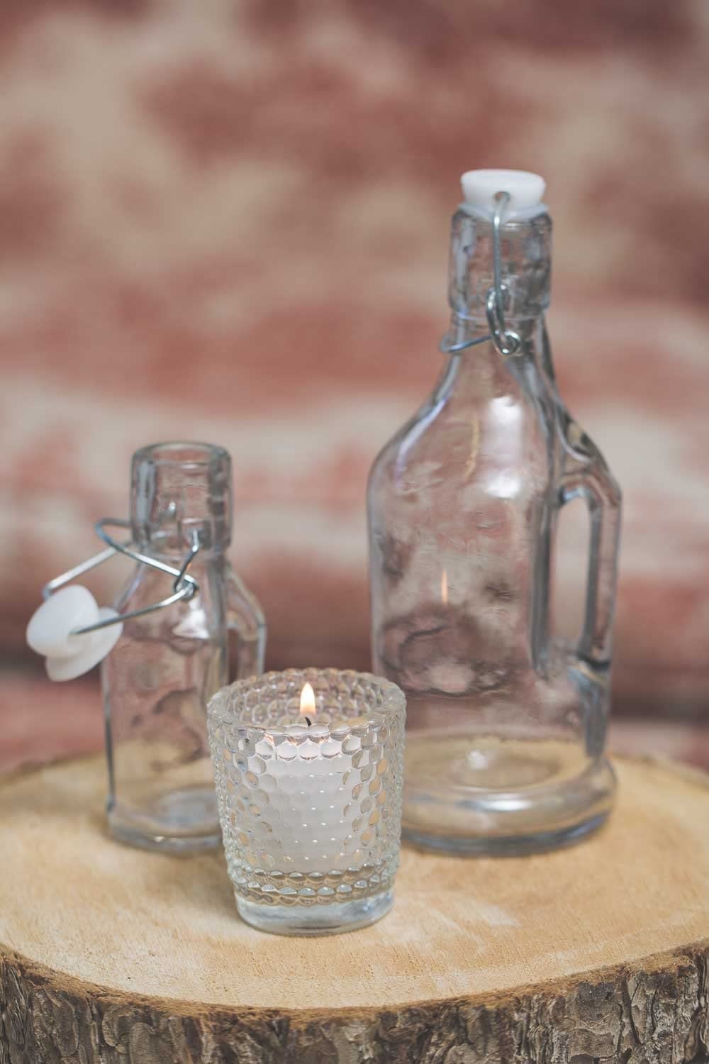 Richland Votive Candle Holders Hobnail Clear Set of 72