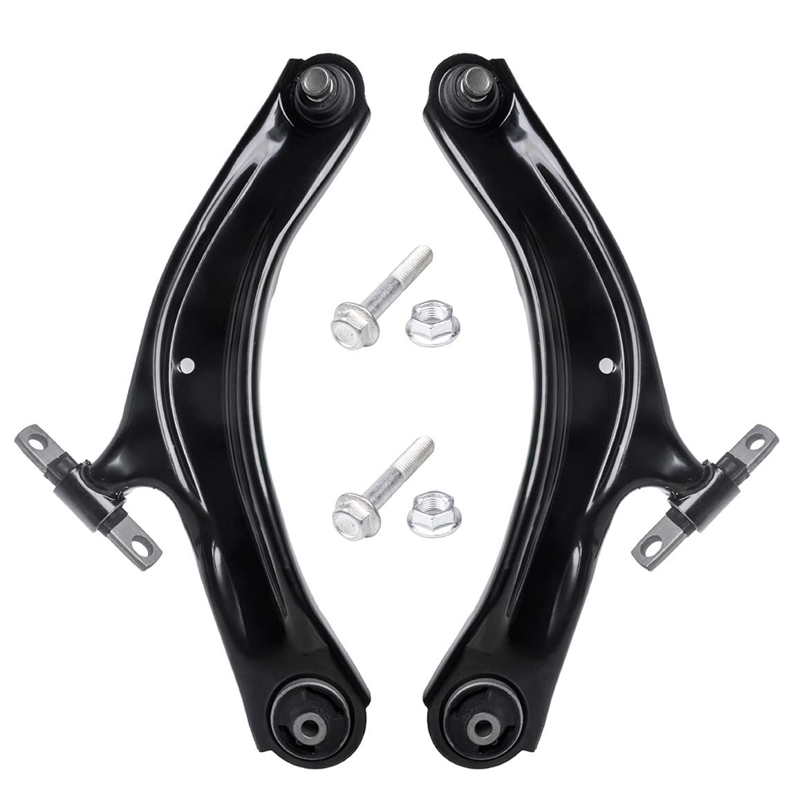 Photo 1 of KEYOOG 2Pc Set K620373 K620374 Front Lower Control Arm and Ball Joint Assembly Fit For 2007 2008 2009 2010 2011 2012 Nissan Sentra Passenger Driver Side Suspension
