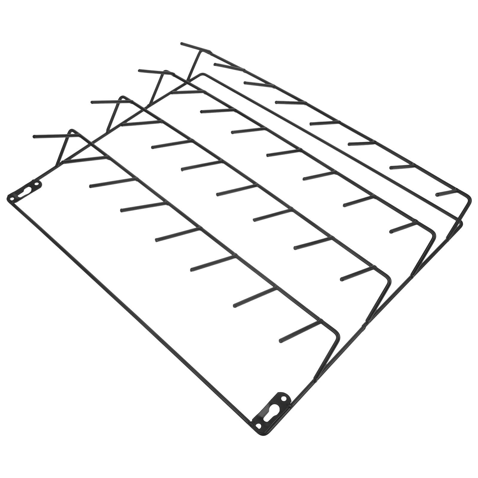 Negro Portahilos para Bordado de Pared de Hierro y Acolchado
