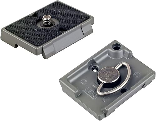 Ivation placa de liberación rápida para la RC2Connect Adaptador (Set de 2) rápida para Manfrotto 498rc2, 496rc2, 494RC2trípode Jefes