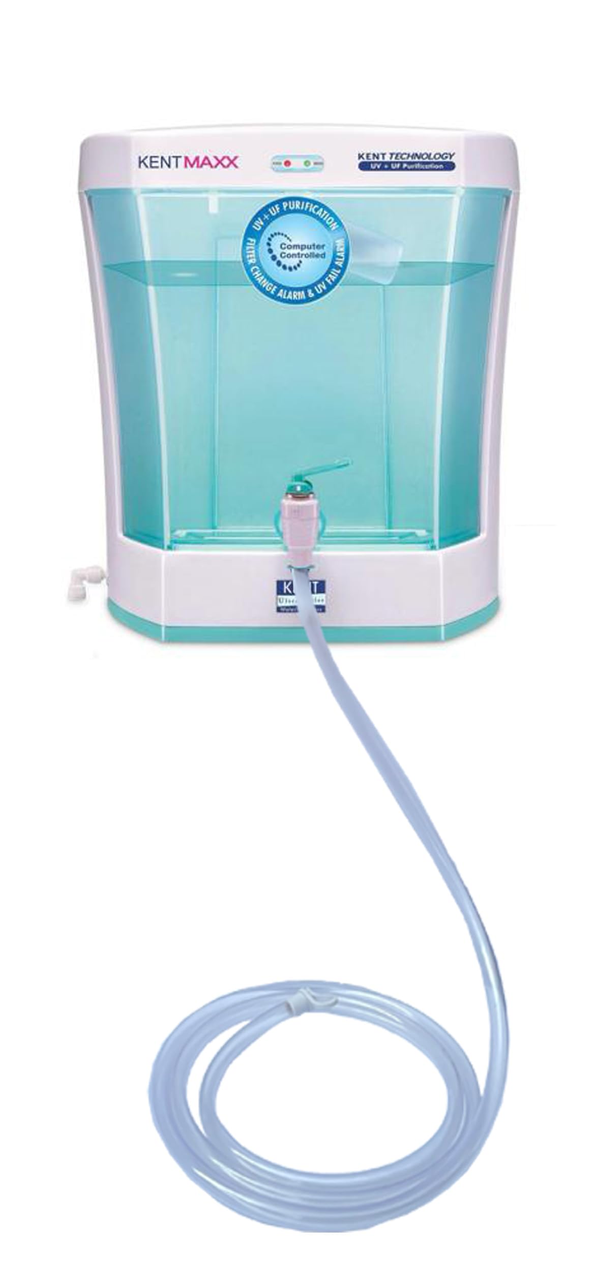 AkuaBeat Transparent PVC Silicone Flexible Tube Pipe Compatible with Kent Maxx 7L UV+UF Water Purifier Pot Filling, Extension Tube with Protective Cap Same Diameter – 1.5 meter (5 ft)