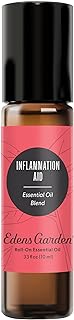 Edens Garden Inflammation Aid Essential Oil Roll-On Blend- 100% Pure Premium Grade, Natural, Therapeutic, Aromatherapy, Ki...