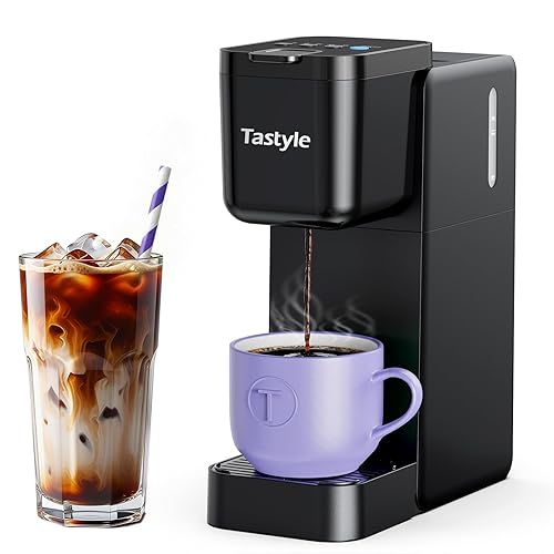 Single Serve Coffee Maker Hot and Iced with Bold Brew,