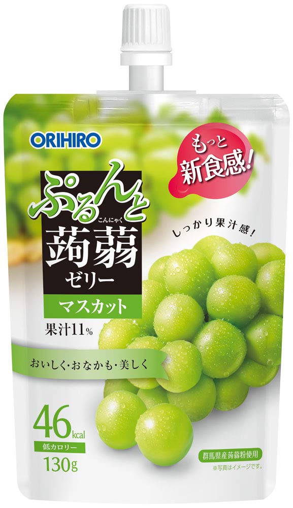 Amazon.co.jp: オリヒロ ぷるんと蒟蒻ゼリー 低カロリー マスカット