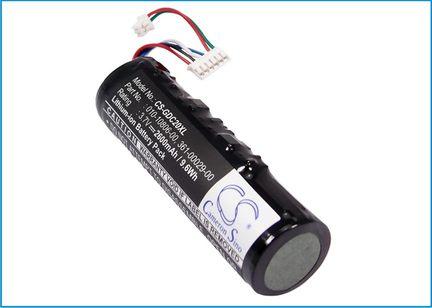 Cameron Sino Battery for Garmin Astro System DC20, DC20, DC30, DC40, Dog Tracking DC 20 PN:Garmin 010-10806-0, 010-10806-00, 010-10806-01 2600mAh