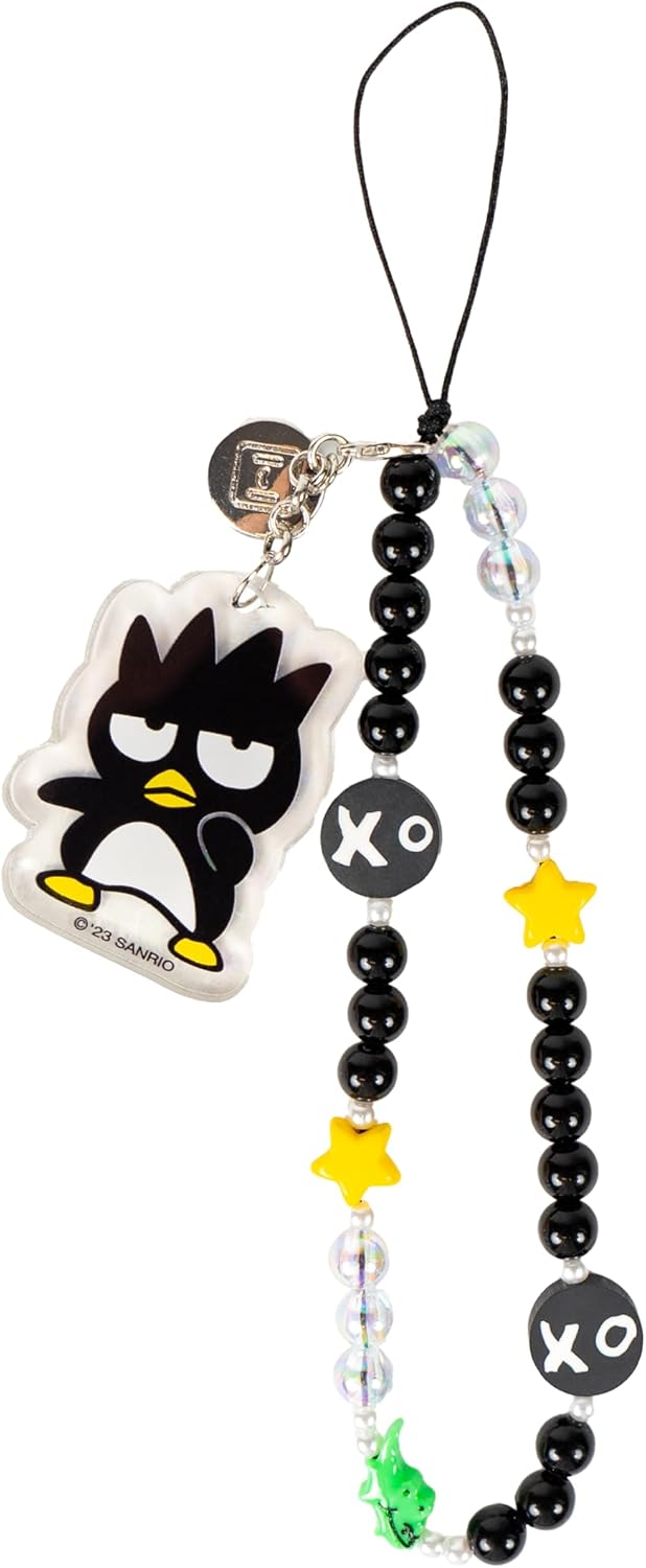 iFace Hello Kitty and Friends Beaded Wristlet Universal Phone Charm Strap - Cute Wrist Chain Lanyard Aesthetic Decor Strap for Cell Phone Camera Keys AirPods Keychains