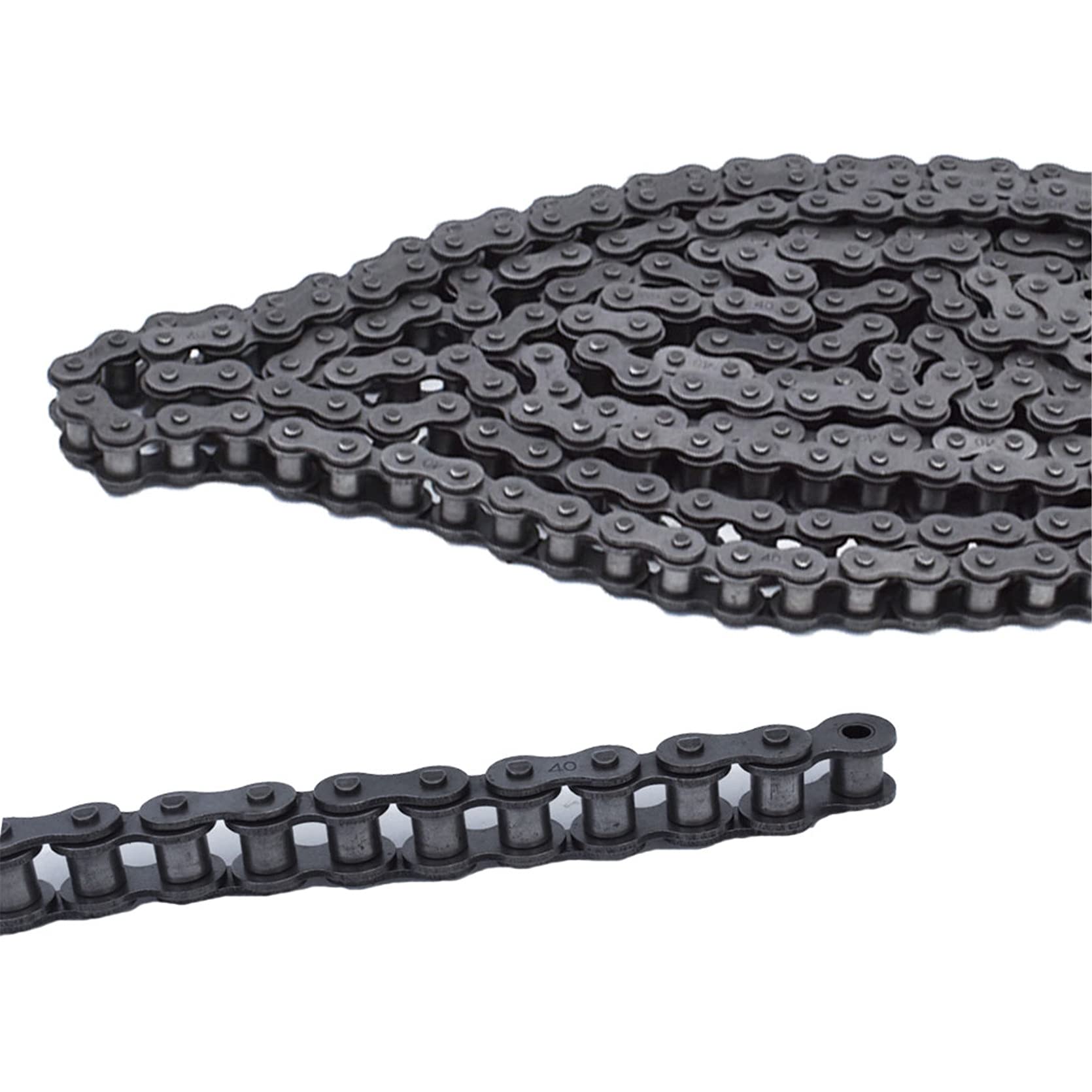 Llantas Braid PGN #40 - Cadena De Rodillos De 10 Pies 2 Eslabones De Conexi N Gratuitos Cadenas De Acero Al 684490