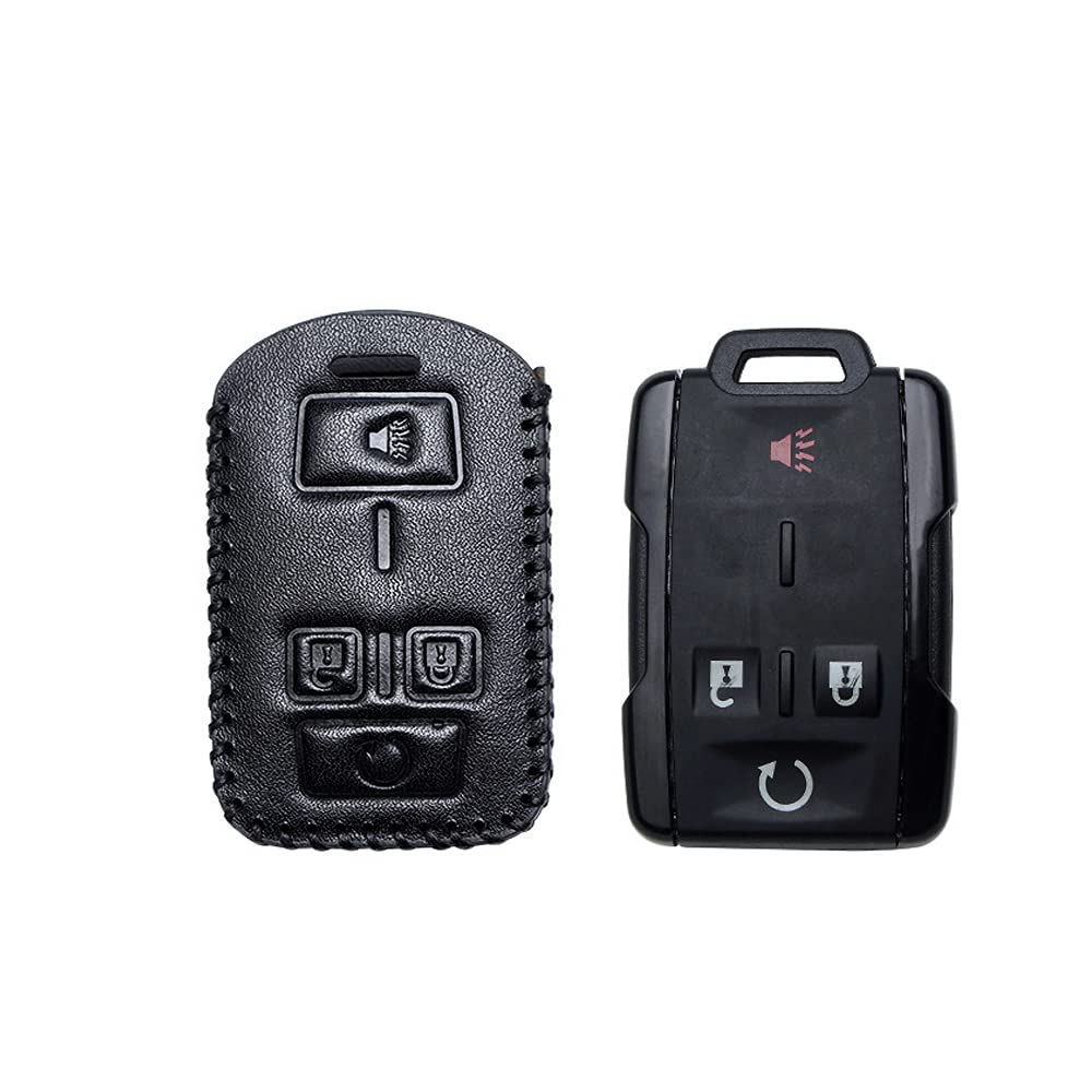 Custodia Portachiavi Chevy Tahoe/GMC Yukon 2014-2017: Guscio Di Ricambio Nero Con 6 Pulsanti