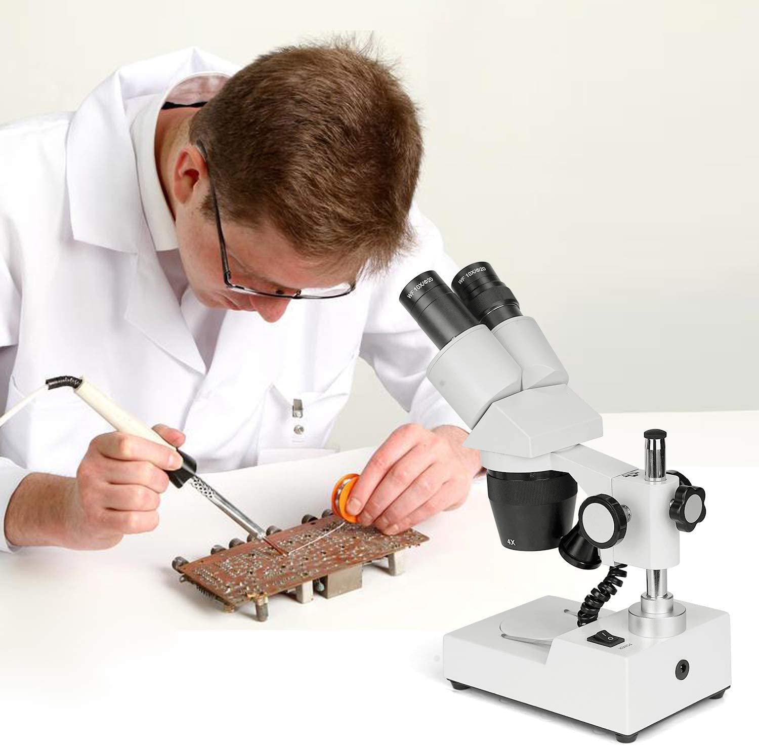 SWIFT Mikroskop stereo S306, powiększenie 20x/40x, obracany