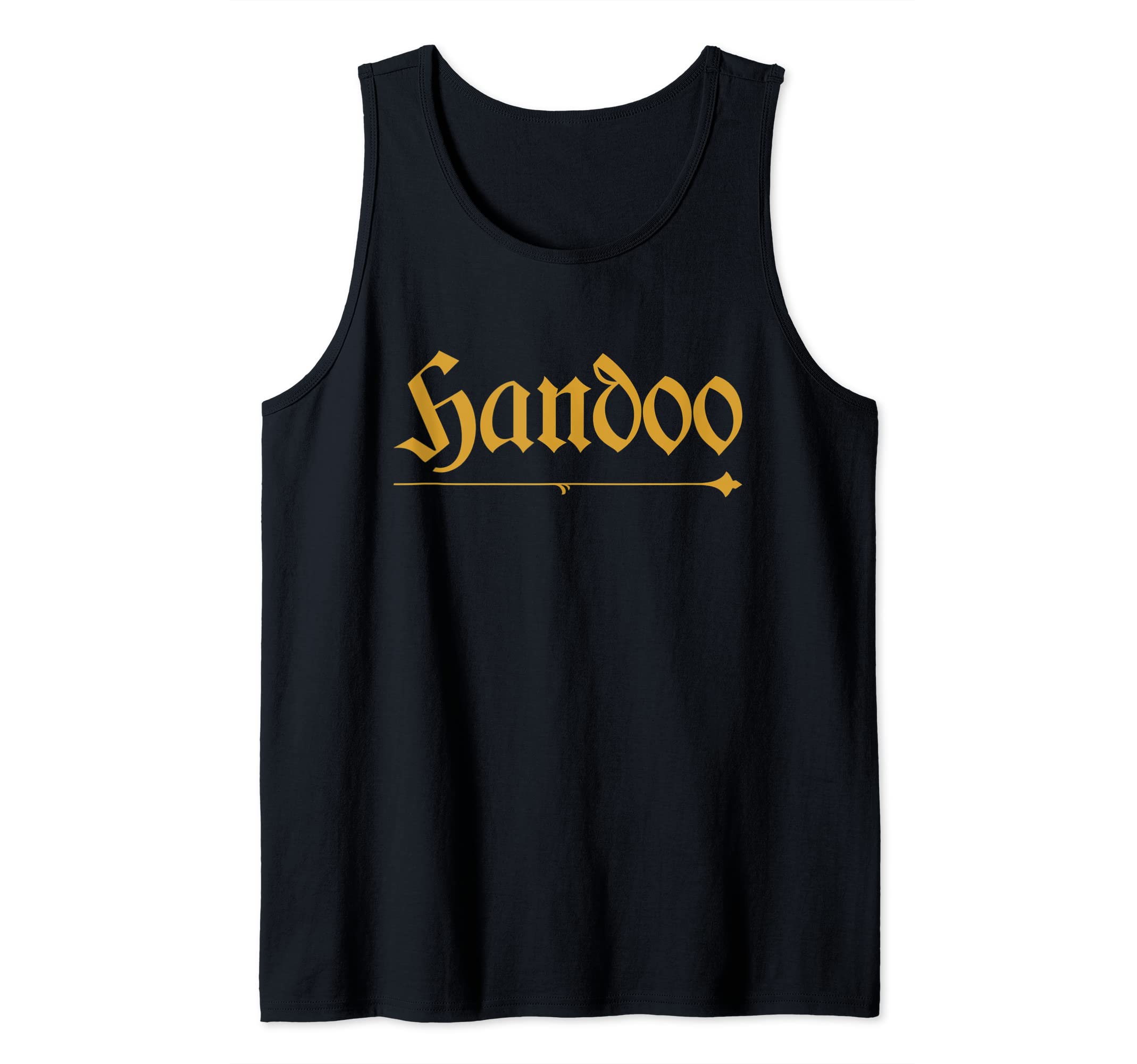 India Surname Handoo Family Hindi Indian Last Name Tank Top