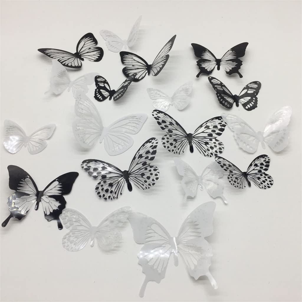 Papillons stickers muraux 3D pour relooker un mur de chambre facilement