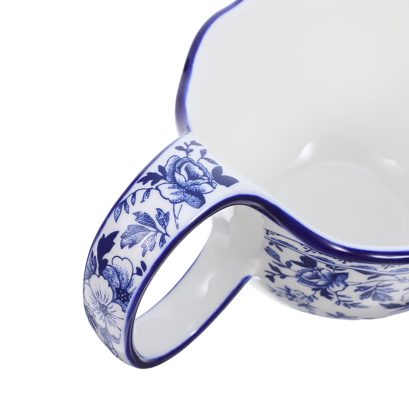 OSALADI Ceramiczna miska do zupy, 500 ml/17 uncji, zabytkowa miska do